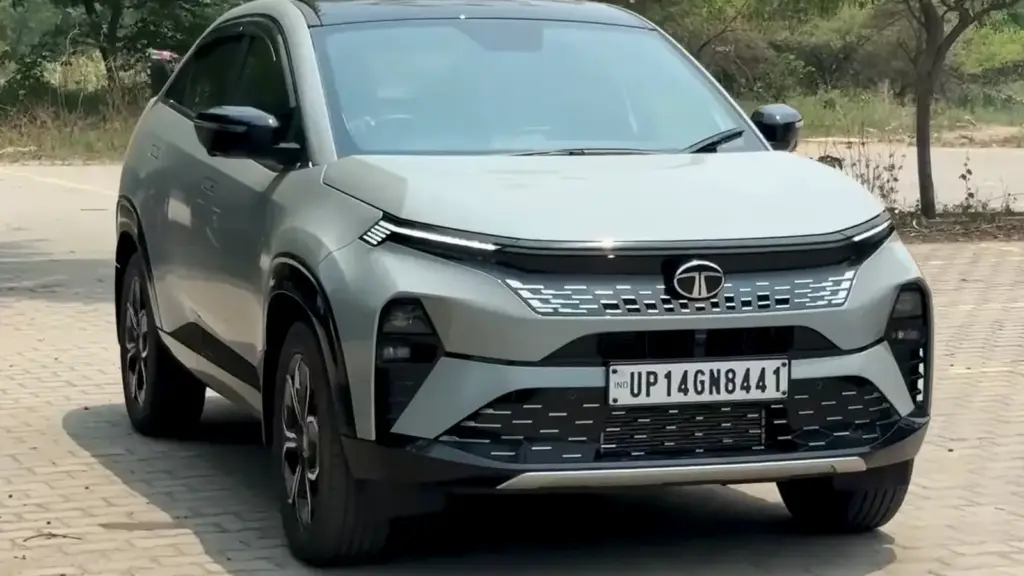 Gray 2025 Tata Curvv coupe-SUV
