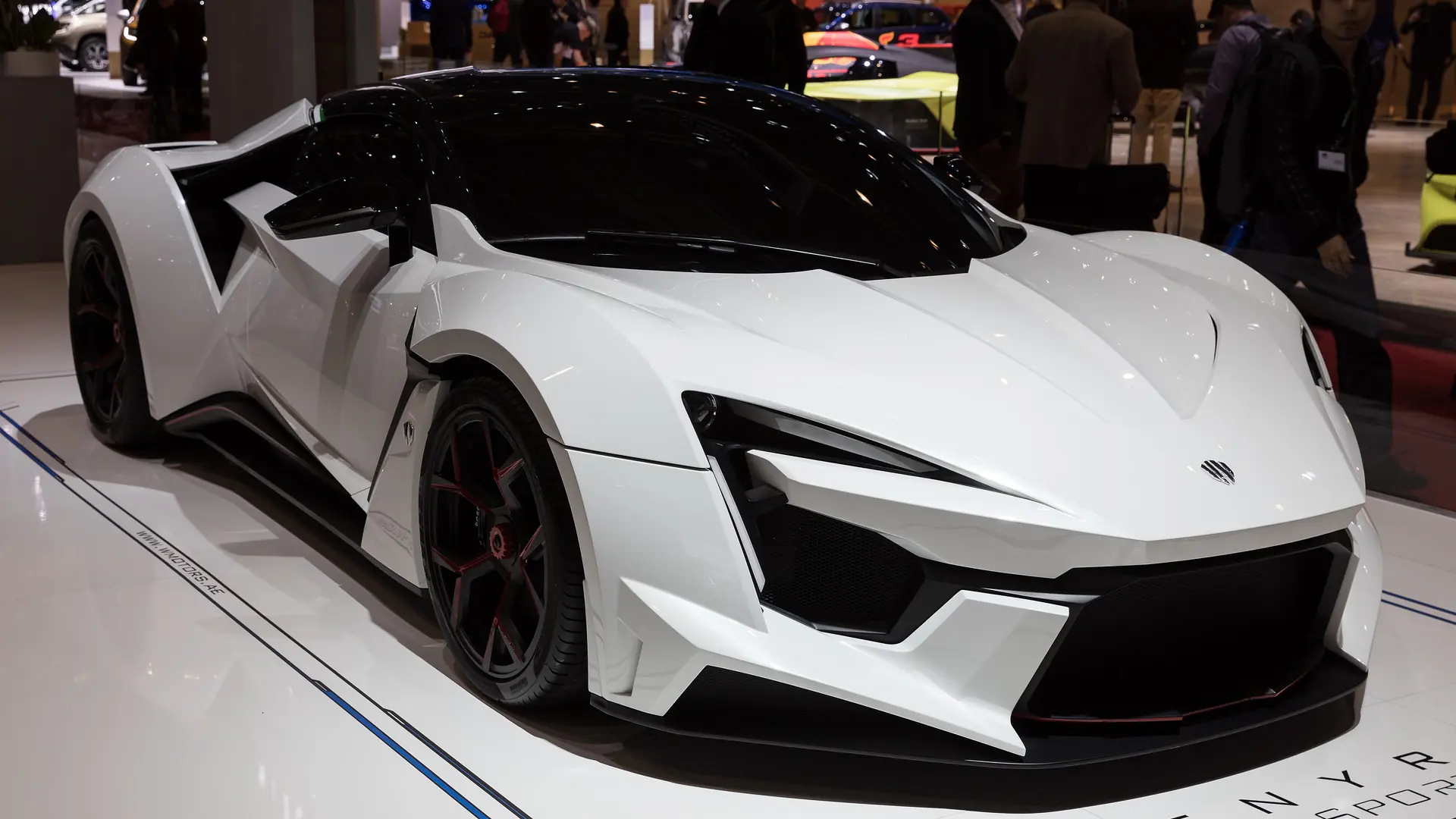 White W Motors Fenyr SuperSport at the 2018 Geneva Motor Show