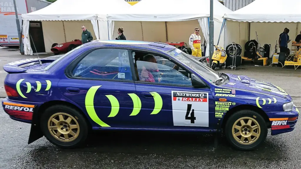 Colin McRae’s 1995 championship-winning Subaru Impreza 555